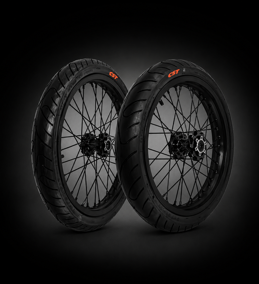 Light Bee/E-ride Supermoto Wheel Set