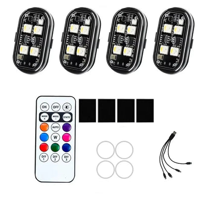 RGB Rock Lights Kit – Make Your Bike Glow at Night