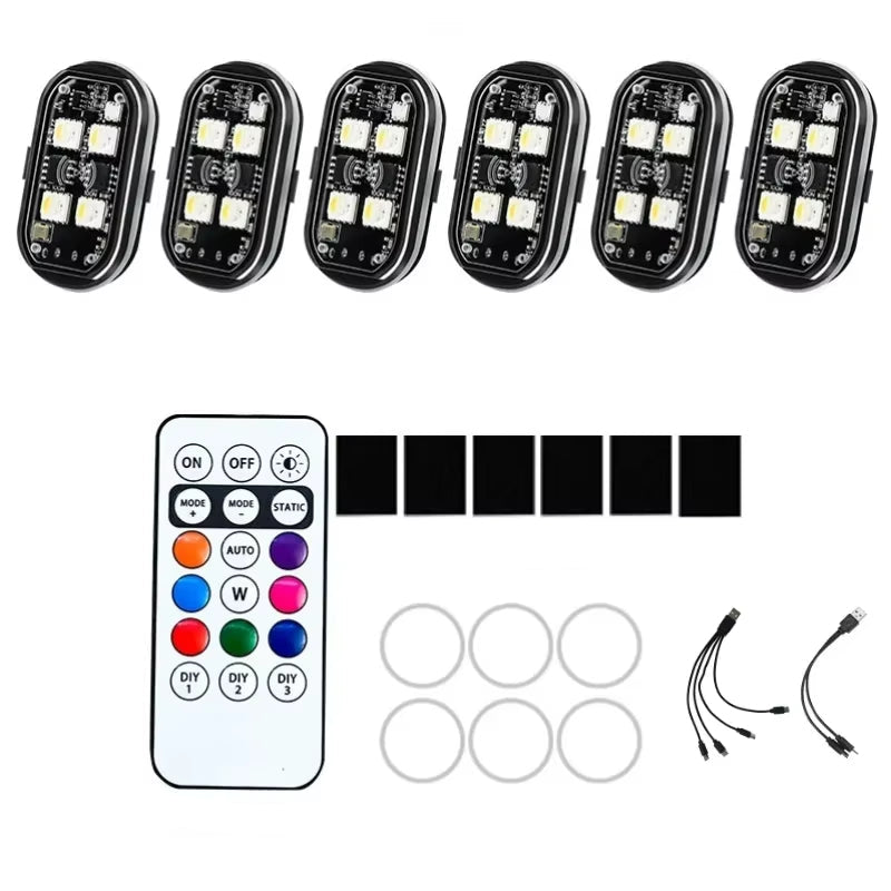 RGB Rock Lights Kit – Make Your Bike Glow at Night