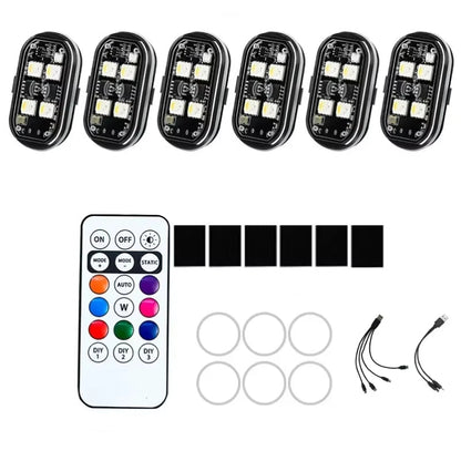 RGB Rock Lights Kit – Make Your Bike Glow at Night