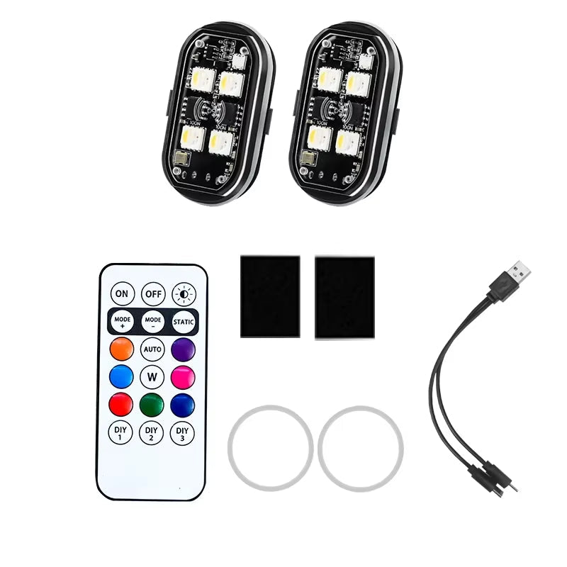 RGB Rock Lights Kit – Make Your Bike Glow at Night