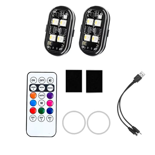 RGB Rock Lights Kit – Make Your Bike Glow at Night