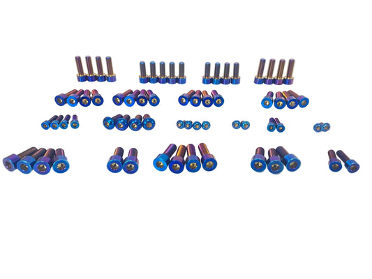 RTR titanium bolt kit