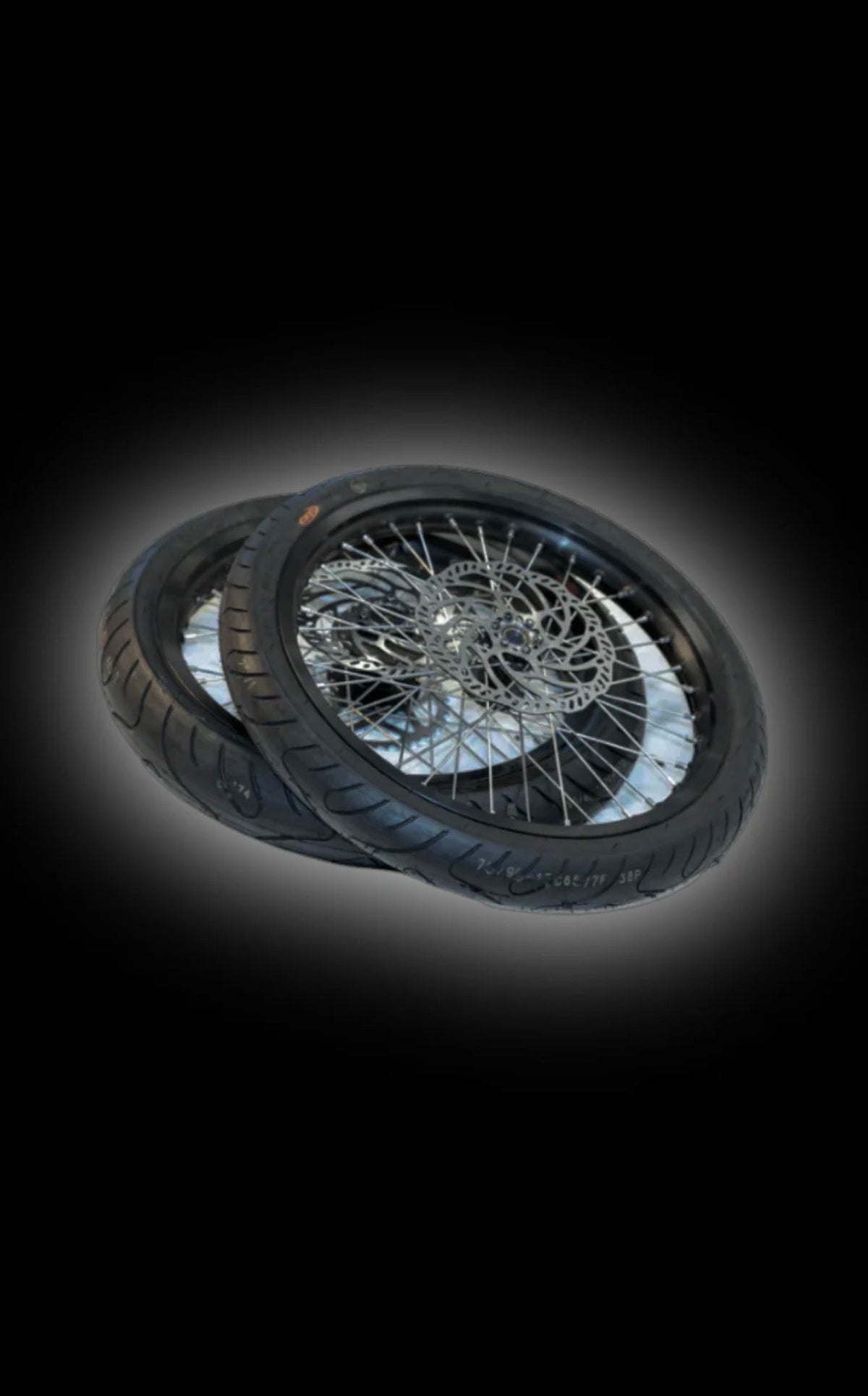 Light Bee/E-ride Supermoto Wheel Set